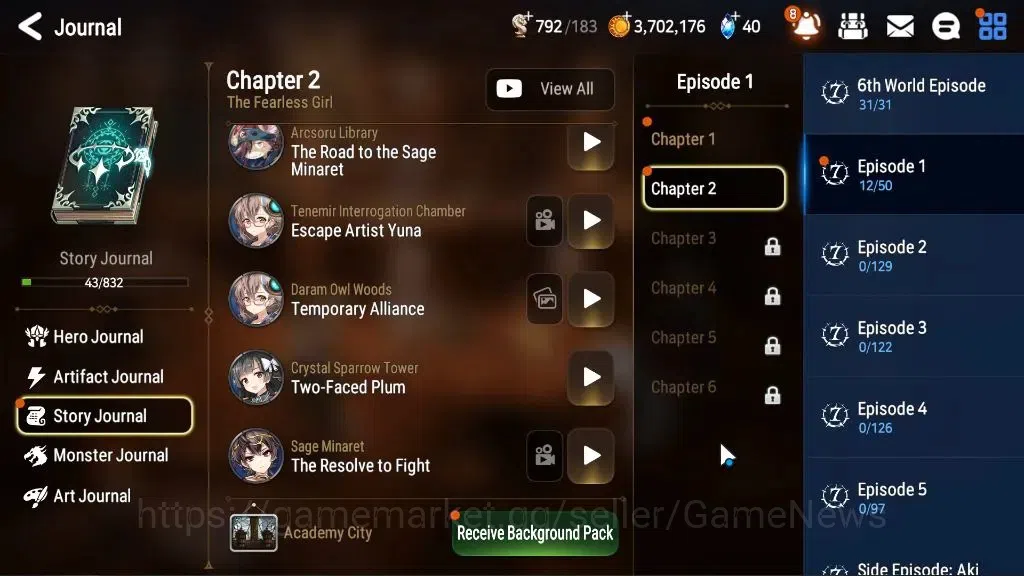 Epic Seven Accounts GLOBAL Unverif|New Era|2 ML(Rhiana N Luciela,Spiri image 9