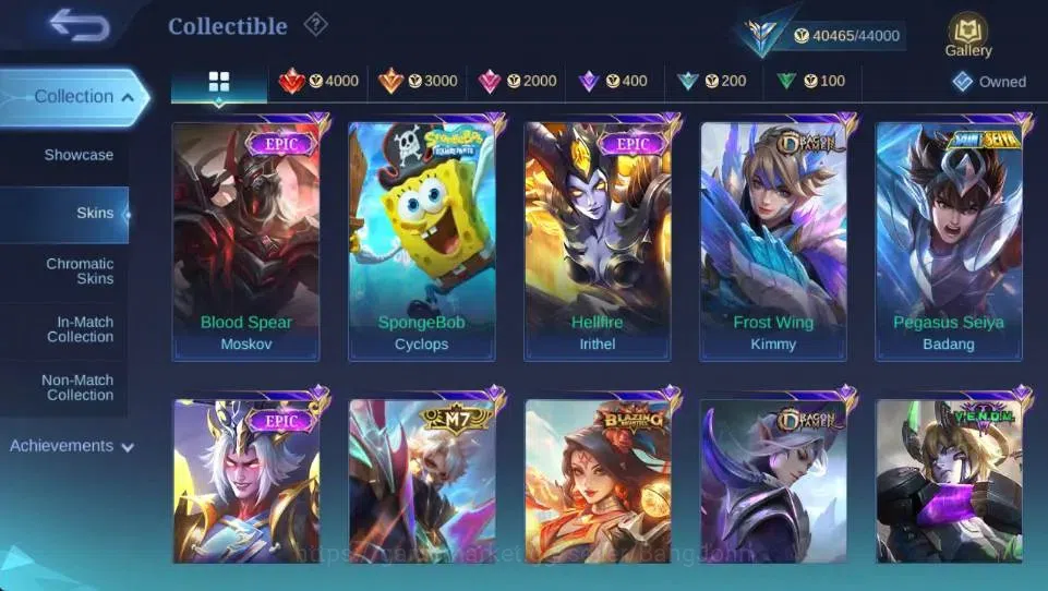 Mobile Legends: Bang Bang Accounts Global|Hero 128 Skin 189|Expert|Prime Granger|M7 G image 11