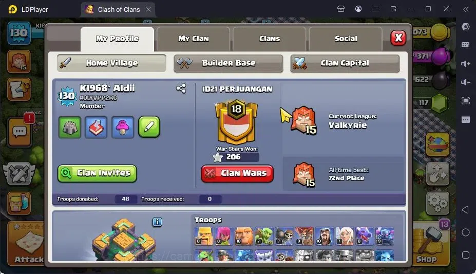Clash of Clans Accounts High-End Global |TH 14-BH 7|LVL130|BK61,AQ66,MP18,GW46,RC28|BM17,BC15|3 Legend skin & 3 Gold|Gem 5