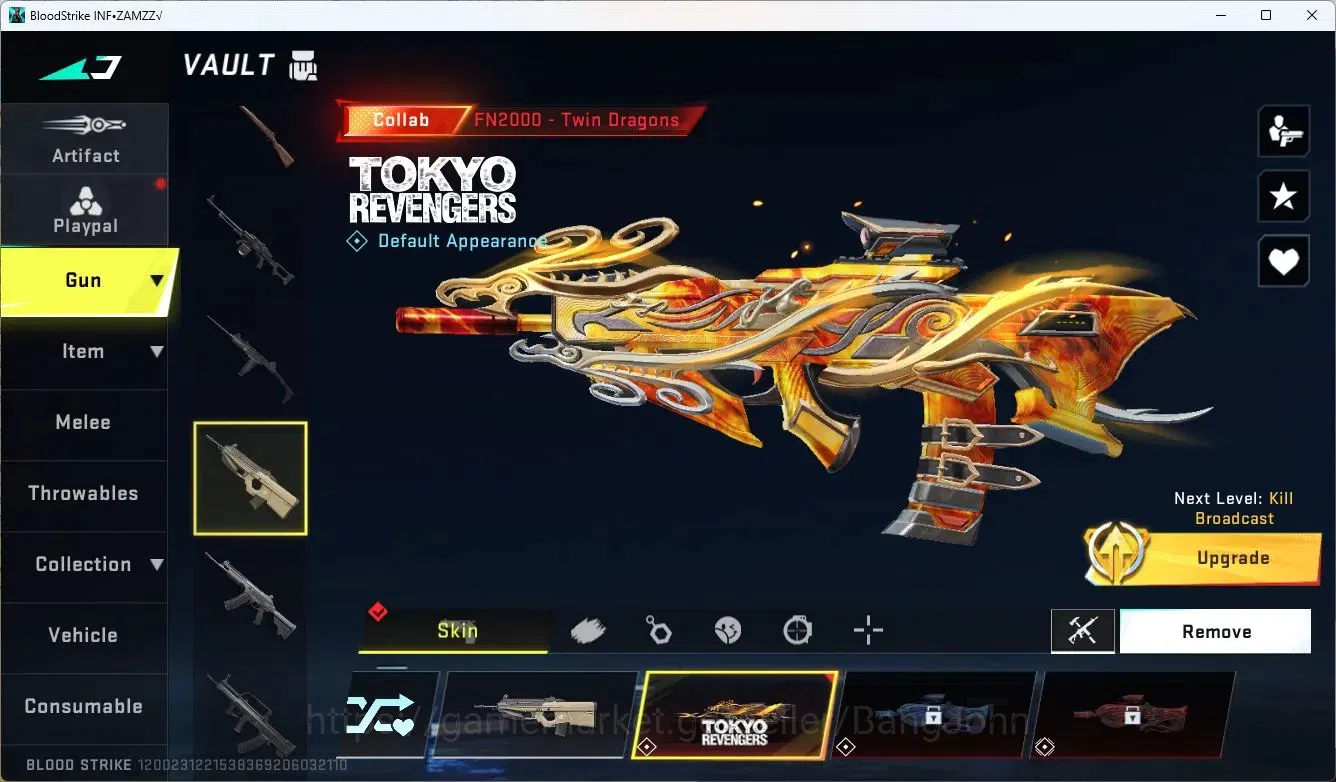 Blood Strike Accounts ASIA | 1 ETERNAL GUNS Desert Eagle-Scorpius | 2 TR image 4