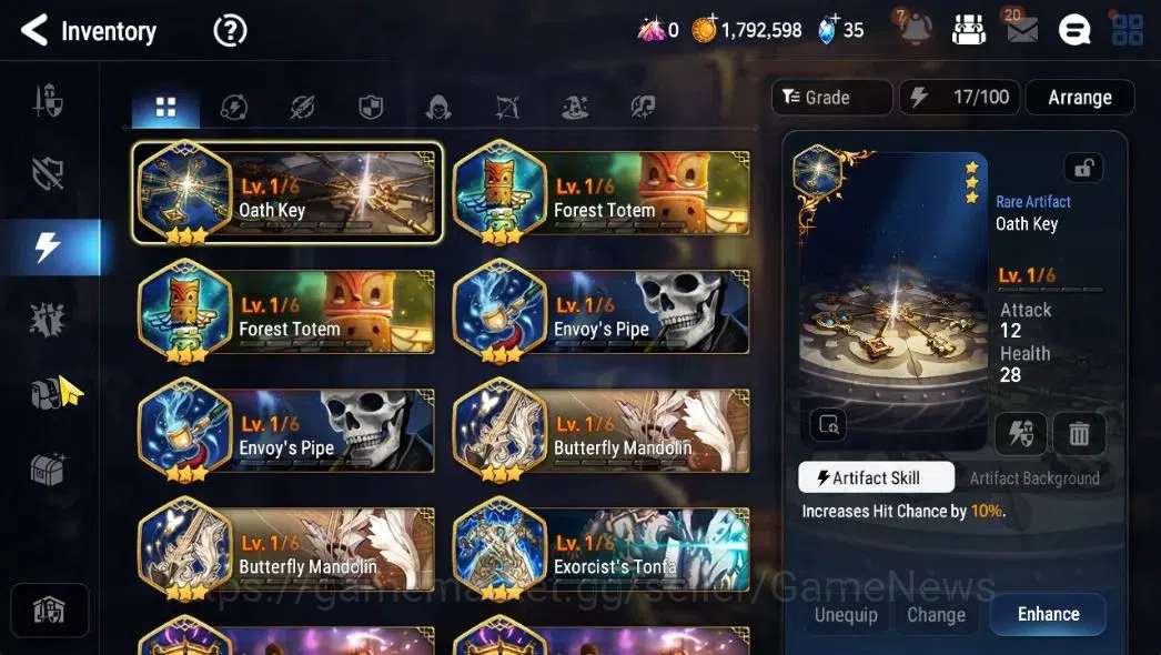 Epic Seven Accounts GLOBAL Unverif|New Era|2 ML (DJ Basar,LW Peira)+Ta image 13