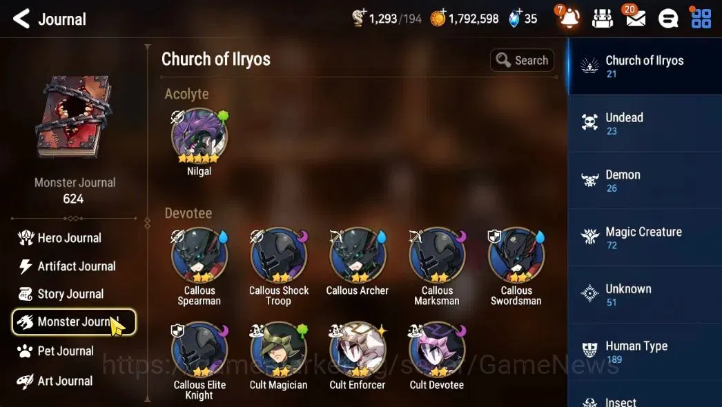 Epic Seven Accounts GLOBAL Unverif|New Era|2 ML (DJ Basar,LW Peira)+Ta image 17