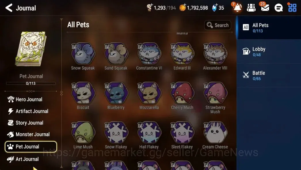 Epic Seven Accounts GLOBAL Unverif|New Era|2 ML (DJ Basar,LW Peira)+Ta image 18