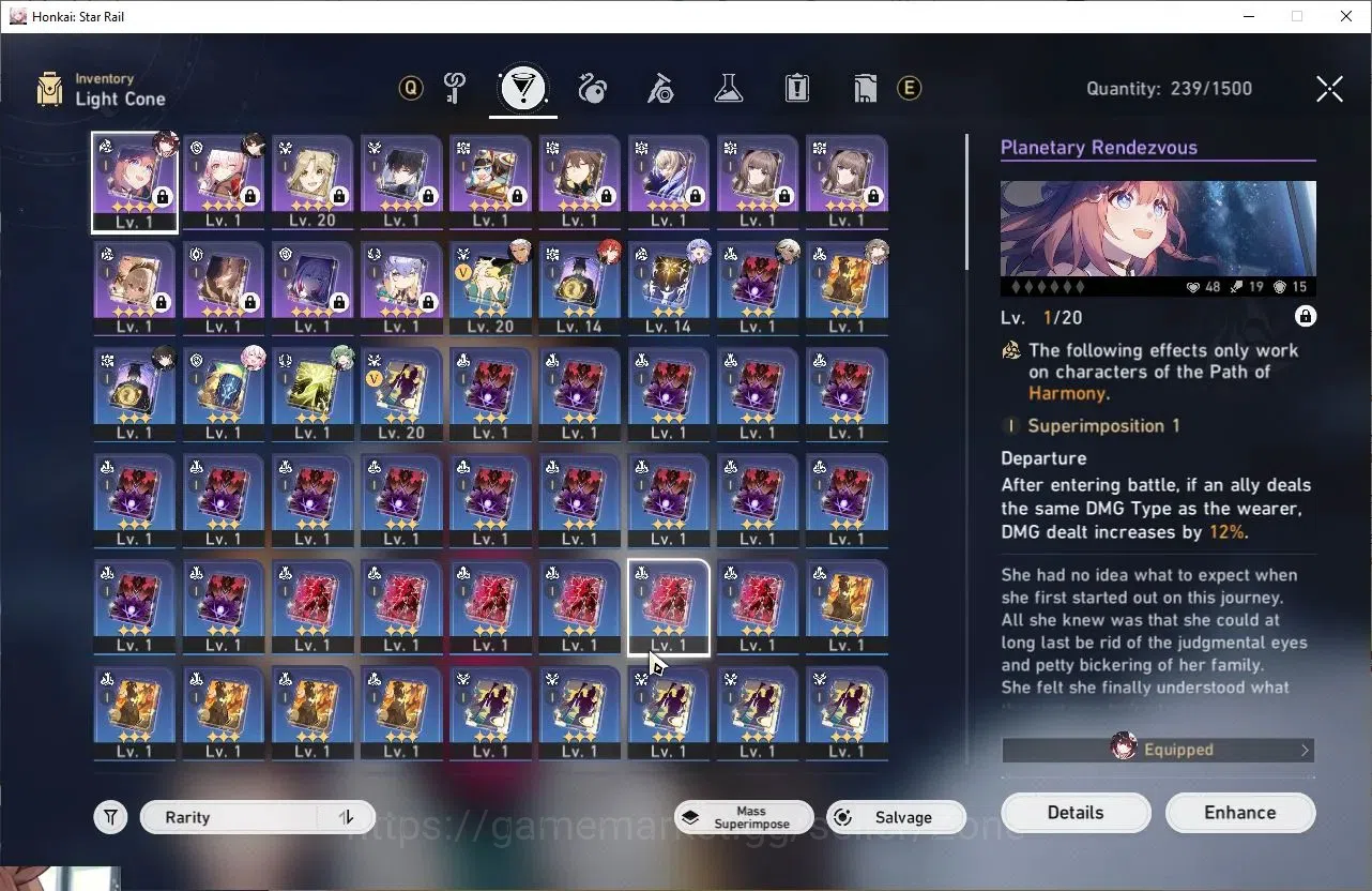 Honkai Star Rail Accounts ASIA TL 20| Starter 7 Limited |Castorice, DanhengP image 2