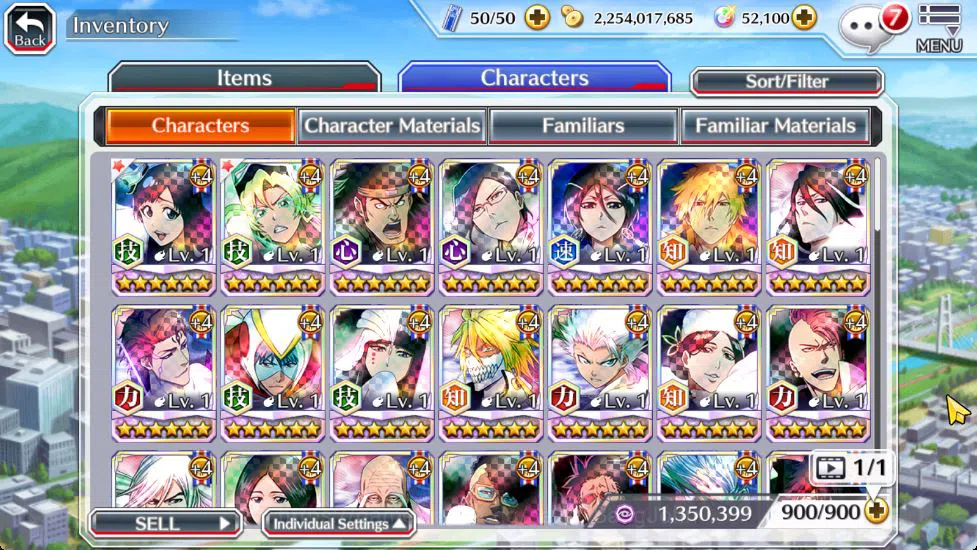 Bleach: Brave Souls Accounts [Global] 52K Orbs|Gisele,Candice TYBW26,Ganju,Uryu image 12