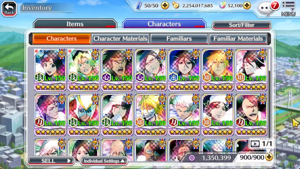 Bleach: Brave Souls Accounts [Global] 52K Orbs|Gisele,Candice TYBW26,Ganju,Uryu image 14