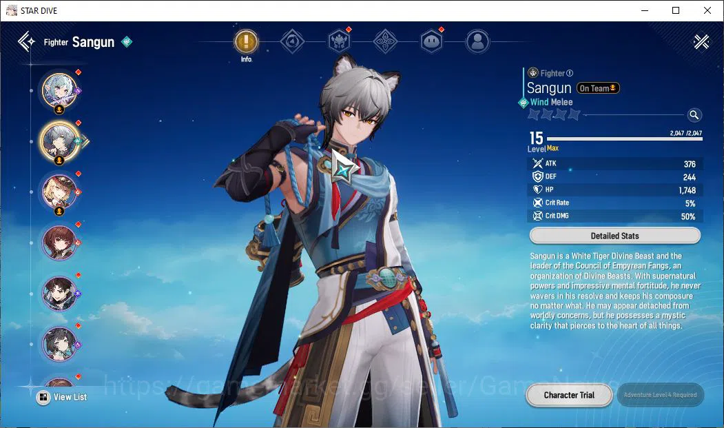 Mongil:Star Dive Accounts   Global|Fresh Starter Lv 3|Meta 2 SSR [Penny, San image 2