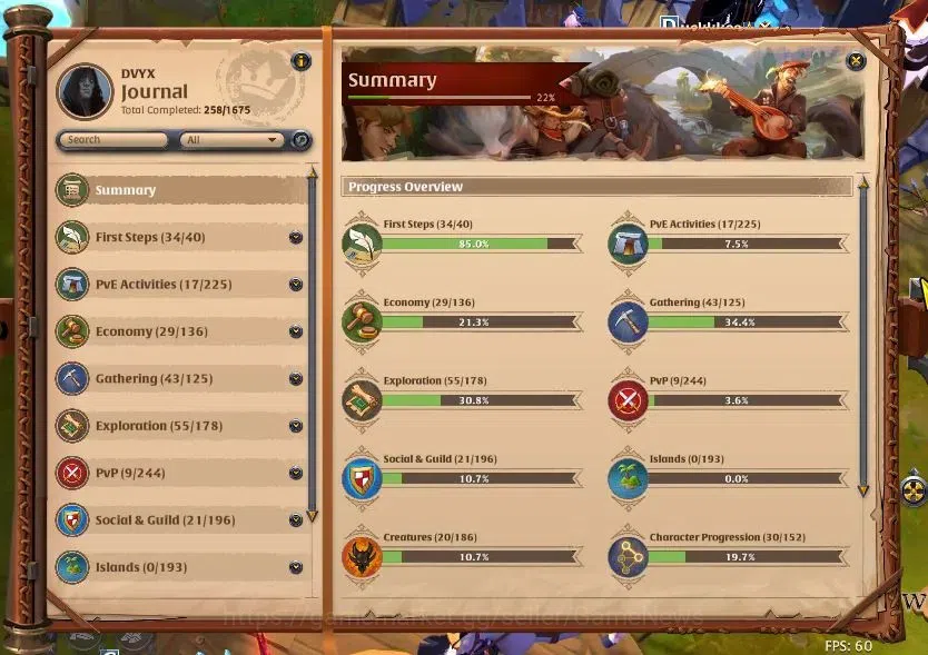 Albion Online Accounts ASIA | 2,08M Total Fame - 2,02M Silver | T8 Lumber image 12