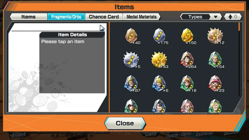 One Piece Bounty Rush Accounts Global|2 EX|Great Pirate Gol D. Roger,Blackbeard P image 12