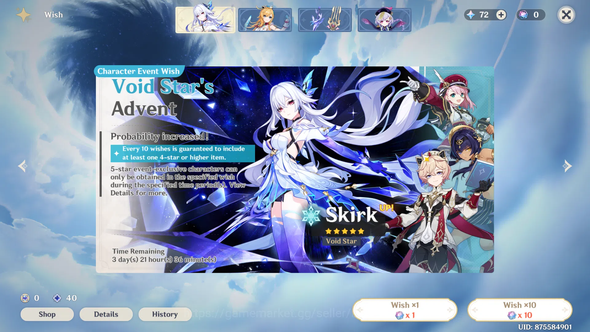 Genshin Impact Accounts AR 42 | MC Lumine | Skirk, Raiden, Nahida, Furina  image 12
