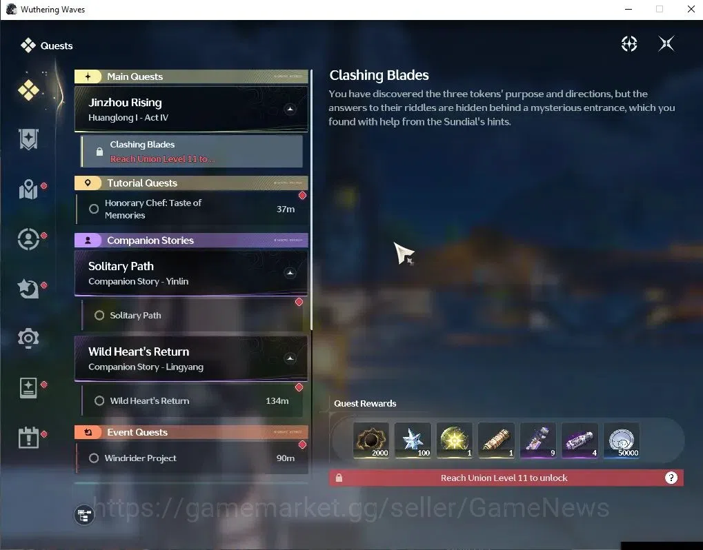 Wuthering Waves Accounts SEA | UL 9 | 1 Limited | (Denia) | DB Lvl 0 | Low image 10