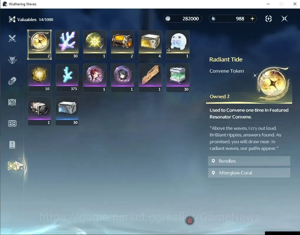 Wuthering Waves Accounts SEA | UL 9 | 1 Limited | (Denia) | DB Lvl 0 | Low image 8