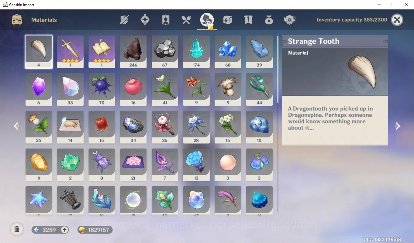 Genshin Impact Accounts Starter | ASIA | AR 42 | Flins, diluc, jean, MC ma image 7