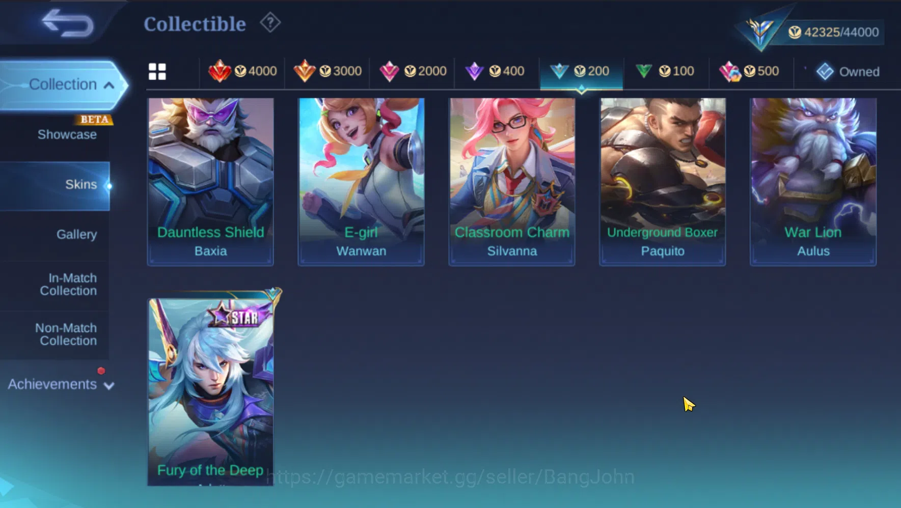 Mobile Legends: Bang Bang Accounts Others Hero 127 | Skin 232 | Emblem All Max | Level Akun 134 | Zodiac Irithel | Zodiac 12