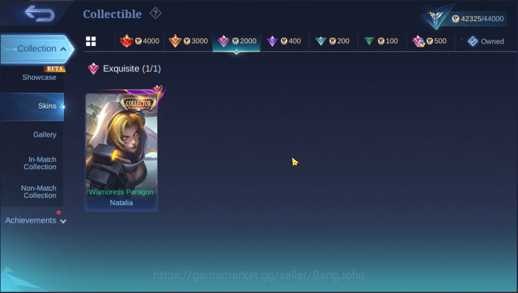 Mobile Legends: Bang Bang Accounts Others Hero 127 | Skin 232 | Emblem All Max | Level Akun 134 | Zodiac Irithel | Zodiac 5