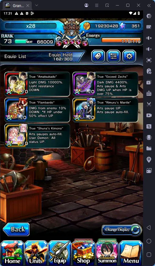 Grand Summoners Accounts GLOBAL|6 Ascend|Rank 73|Demon Lord|Scarlet Enforce image 3