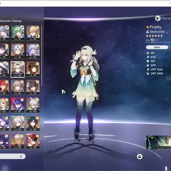 Honkai Star Rail Accounts Others Asia|TL 70|1 Team Prem|27 Limited|(Archer E2,Acheron E2,Huohuo E1,Robin Summer,Phainon
