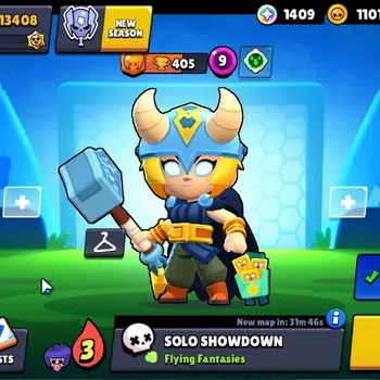 Brawl Stars Accounts 13408 Trophy|47 Brawlers 6 Max Lv|4 Legend (Mecha  image 1
