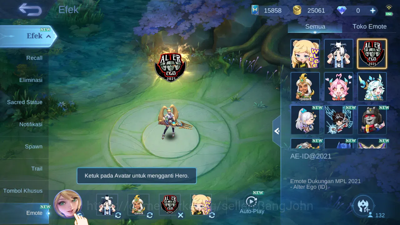 Mobile Legends: Bang Bang Accounts Hero 132 Skin 316 | Legend Franco | Prime Beatrix  image 16