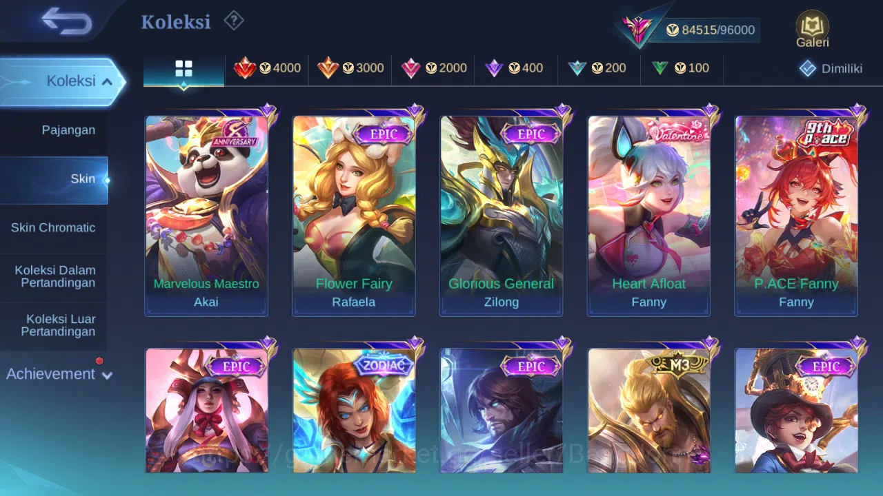 Mobile Legends: Bang Bang Accounts Hero 132 Skin 316 | Legend Franco | Prime Beatrix  image 7