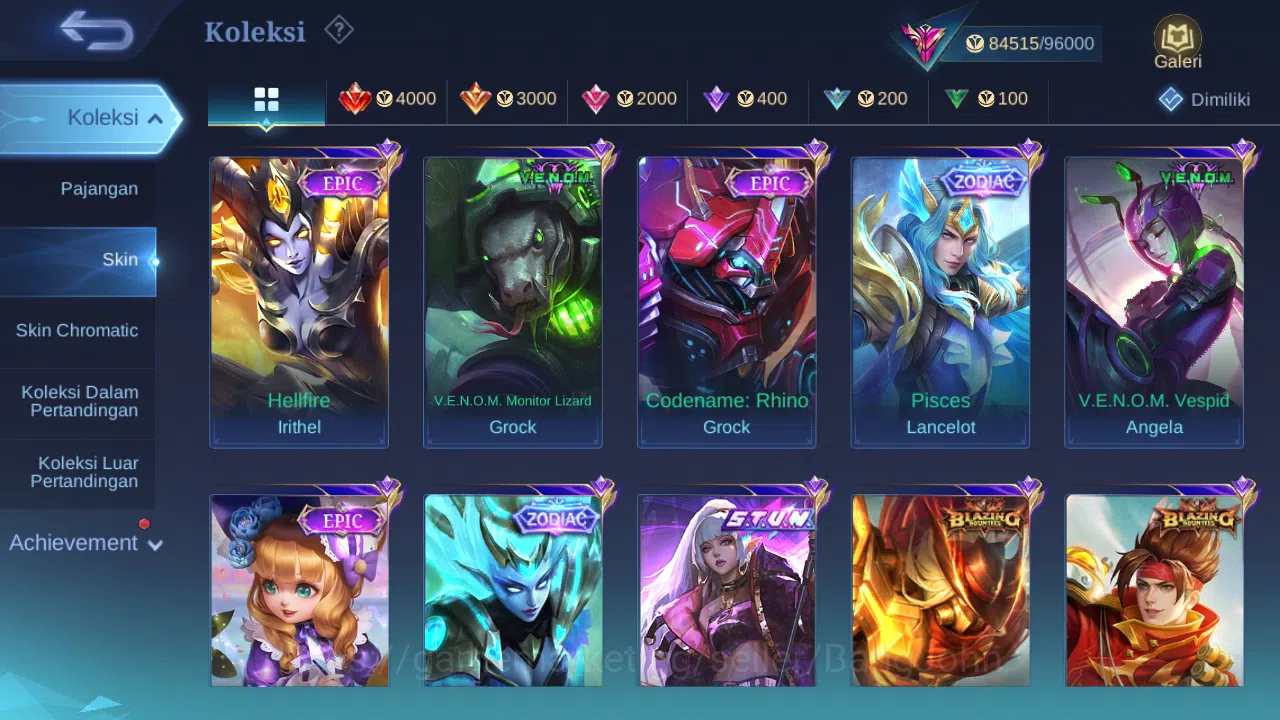 Mobile Legends: Bang Bang Accounts Hero 132 Skin 316 | Legend Franco | Prime Beatrix  image 9