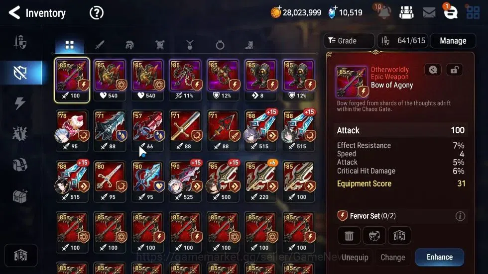 Epic Seven Accounts GLOBAL Unverif|NewEra|11 ML(DB Senya,SP Politis,SS image 17