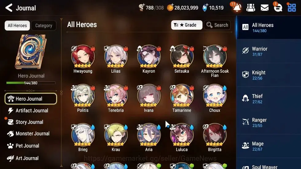 Epic Seven Accounts GLOBAL Unverif|NewEra|11 ML(DB Senya,SP Politis,SS image 7