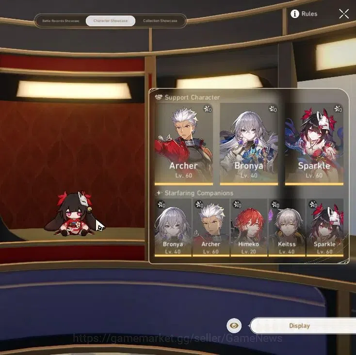 Honkai Star Rail Accounts Others ASIA |TL 47|4 Limited| Mortenax Blade E1, Sparkle, Huohuo, Archer |1 Golden 2