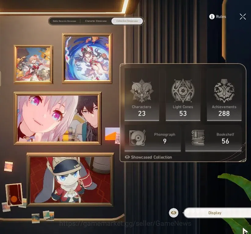 Honkai Star Rail Accounts Others ASIA |TL 47|4 Limited| Mortenax Blade E1, Sparkle, Huohuo, Archer |1 Golden 3