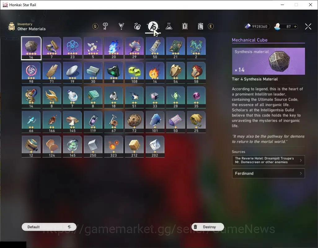 Honkai Star Rail Accounts Others ASIA |TL 47|4 Limited| Mortenax Blade E1, Sparkle, Huohuo, Archer |1 Golden 9