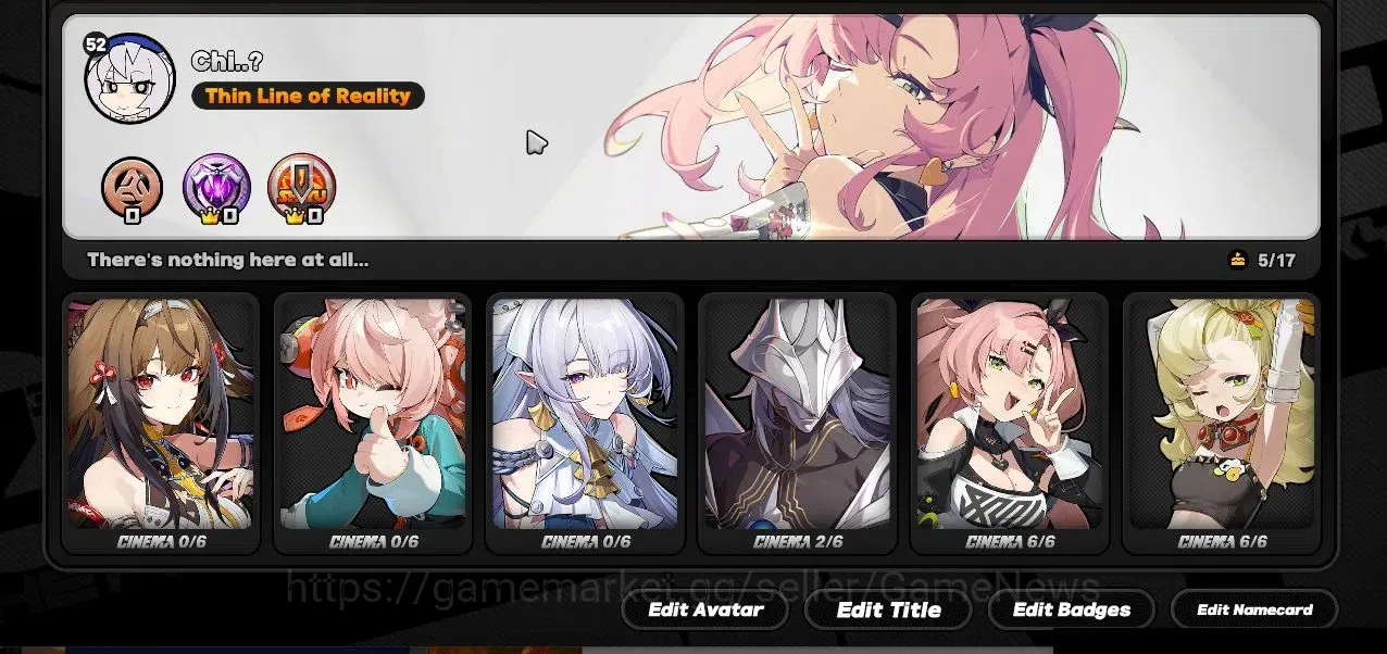 Zenless Zone Zero Accounts ASIA|IK52, 20K Poly|3 Limit[(Ye Sunguang)+Sign,(Ve image 3