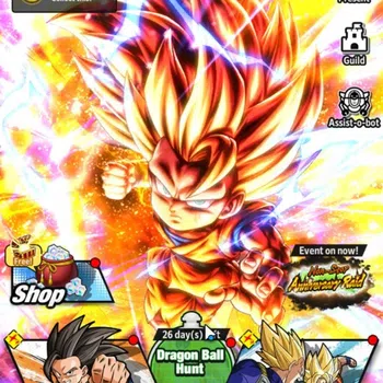 Dragon Ball Legends High-End 339M TP|LV166|2UL+3LR+25LL|SSG SS Gogeta,SS Goku|B image 1