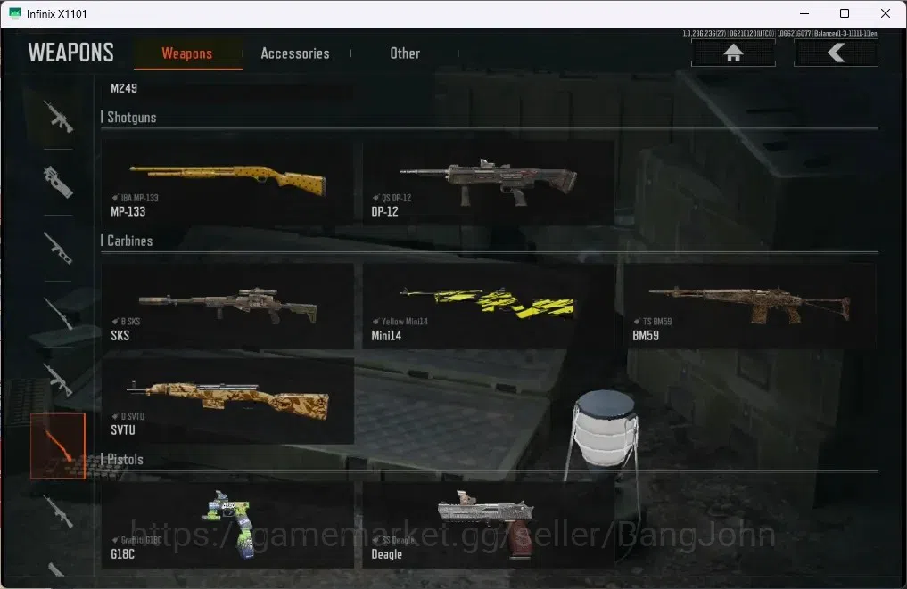 Arena Breakout Accounts Mobile | LV 30 | SV 118.7 M | CV 40 M | SS AKM, Ma image 13