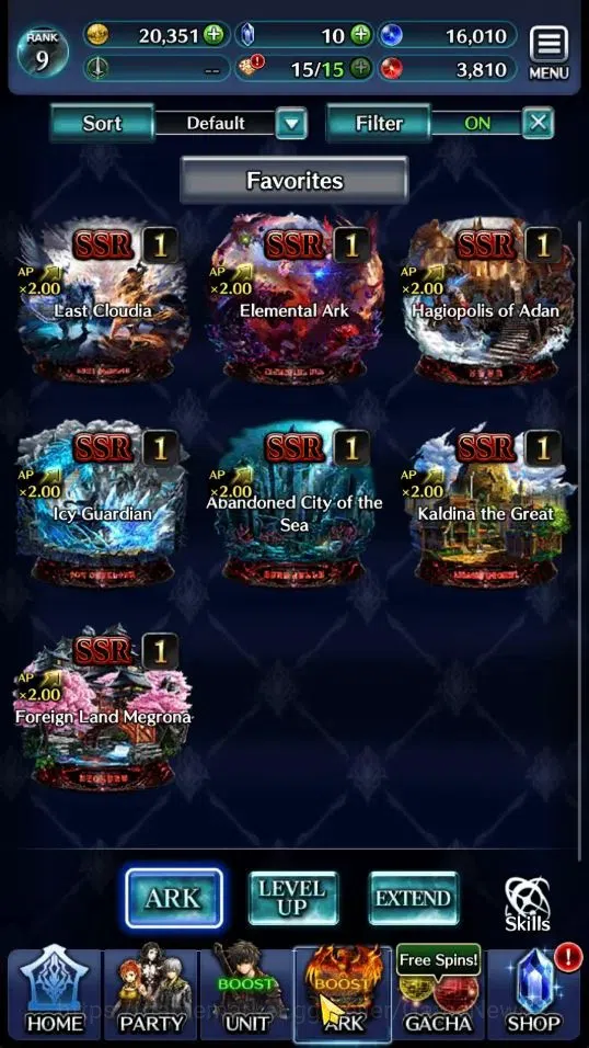 Last Cloudia Accounts Low-End GLOBAL|Rank 9|Starter|Top Tier Unit [Demon Lord Judecca-Samekh,Goddess Lilaha]| 7 SSR Ark|Code 2