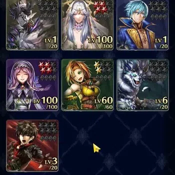 Last Cloudia Accounts Low-End GLOBAL|Rank 9|Starter|Top Tier Unit [Demon Lord Judecca-Samekh,Goddess Lilaha]| 7 SSR Ark|Code