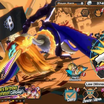 One Piece Bounty Rush Accounts High-End Android |PR 8|2 EX|MAX 2|St.MarcusMars Zephyr|RD 0|LogBandai CheckSS OPBR708B