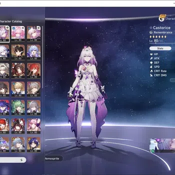 Honkai Star Rail Accounts Others Asia|TL 70|3 PremTeam|Free ZZZ|27 Limited|(Casto E2,Acheron E2,Aglaea E1,Sunday E1,Archer
