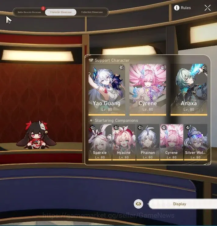 Honkai Star Rail Accounts Asia|TL 70|Elation Prem Team|14 Limited|[Cyrene E3 image 2