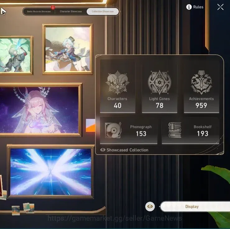 Honkai Star Rail Accounts Asia|TL 70|Elation Prem Team|14 Limited|[Cyrene E3 image 3