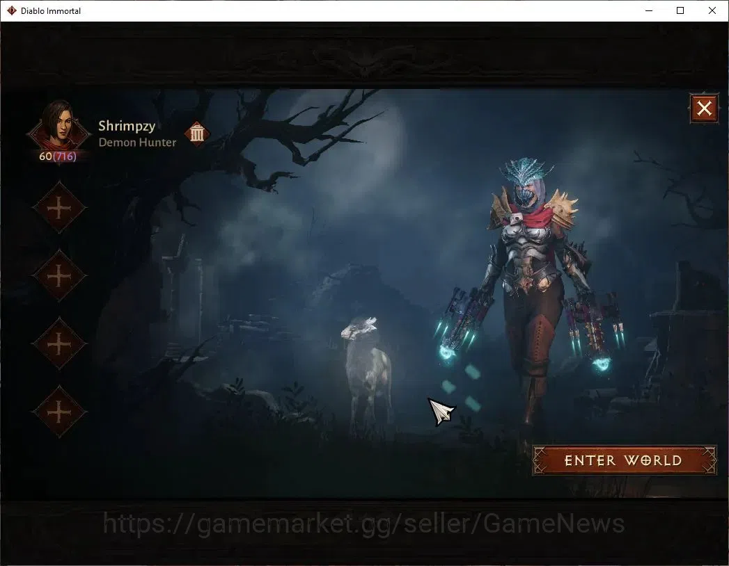 Diablo Immortal Accounts SEA - Verathiel|CS ON|Lv60(716)|Necromancer|CR 40K image 1