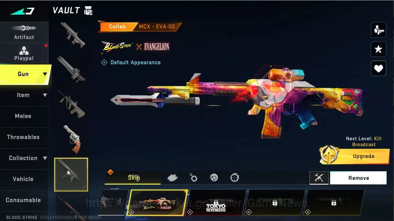 Blood Strike Accounts ASIA|Collab EVA[EMT-Rei,KATYA-EVA,SCAR,MCX]|ULTRA  image 10