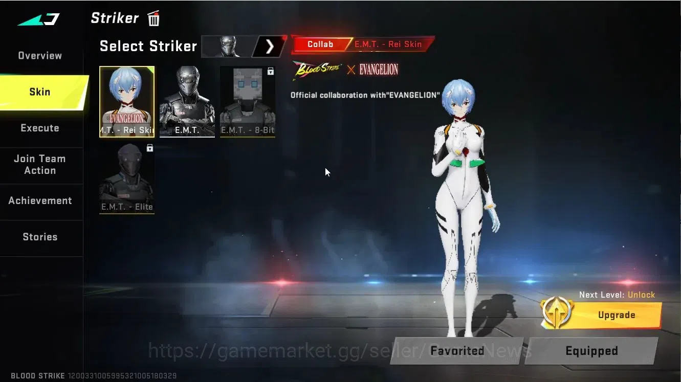 Blood Strike Accounts ASIA|Collab EVA[EMT-Rei,KATYA-EVA,SCAR,MCX]|ULTRA  image 3