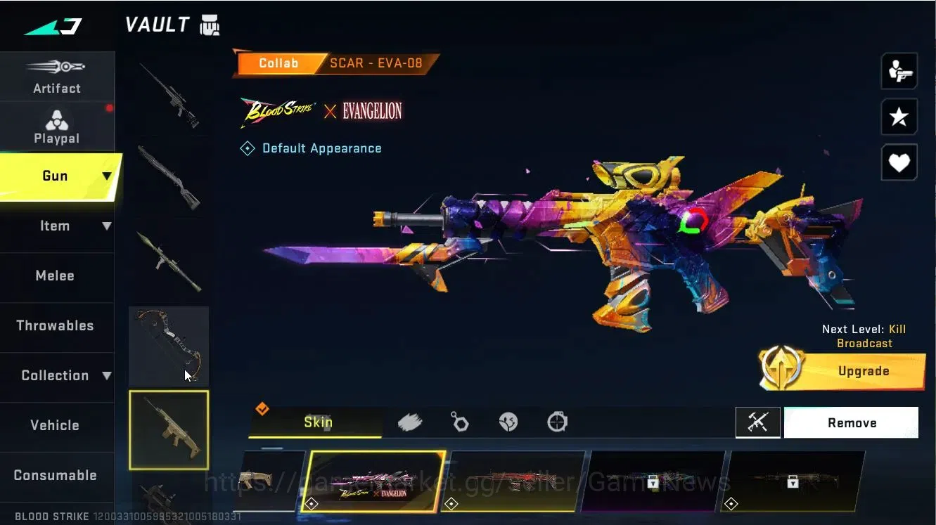 Blood Strike Accounts ASIA|Collab EVA[EMT-Rei,KATYA-EVA,SCAR,MCX]|ULTRA  image 8