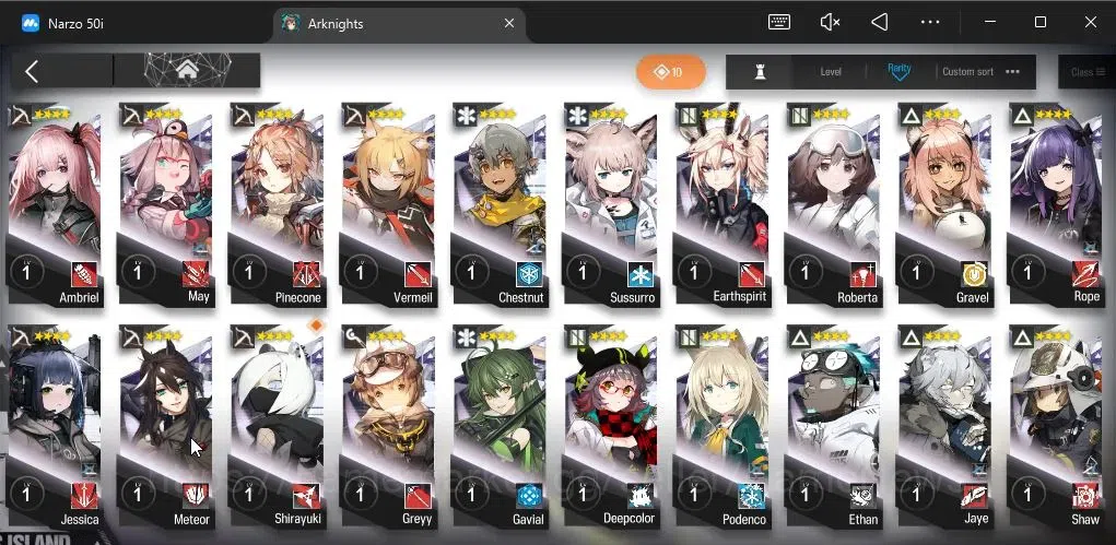 Arknights Accounts Lv 41|82 OP+2 Skin|1 Limited| (Silver'Ash The Reig image 10