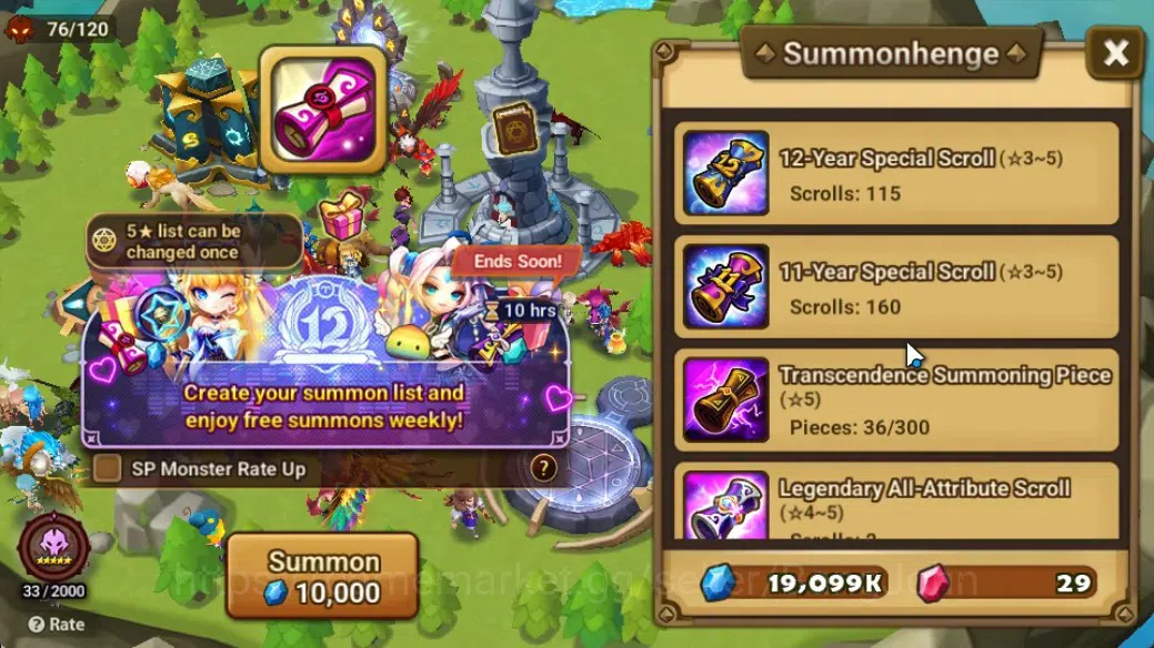 Summoners War: Sky Arena Accounts GLOBAL | NB 5 TESHAR,Starter Gacha 115 12Y+160 11Y image 1