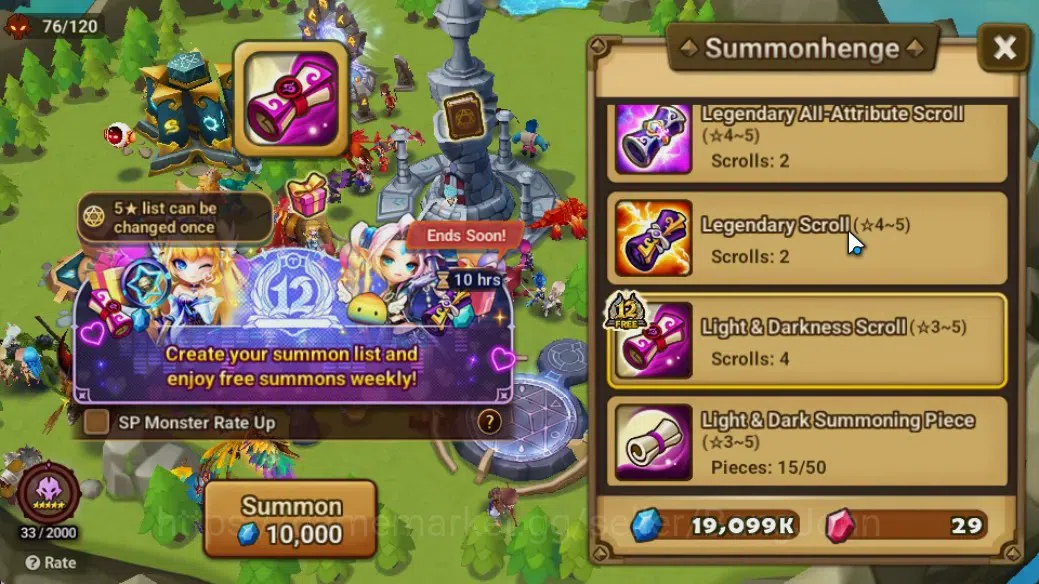 Summoners War: Sky Arena Accounts GLOBAL | NB 5 TESHAR,Starter Gacha 115 12Y+160 11Y image 2