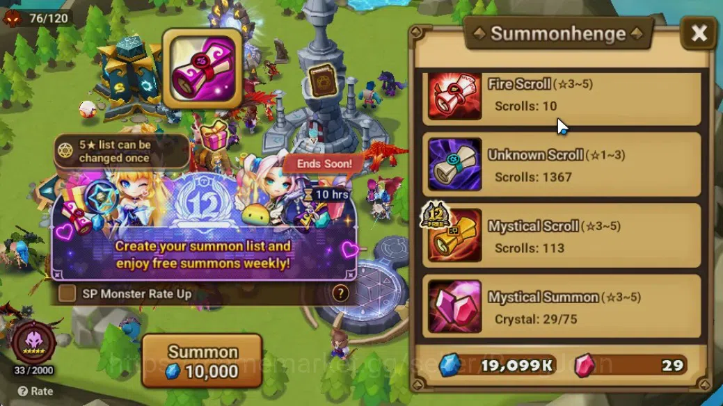 Summoners War: Sky Arena Accounts GLOBAL | NB 5 TESHAR,Starter Gacha 115 12Y+160 11Y image 3