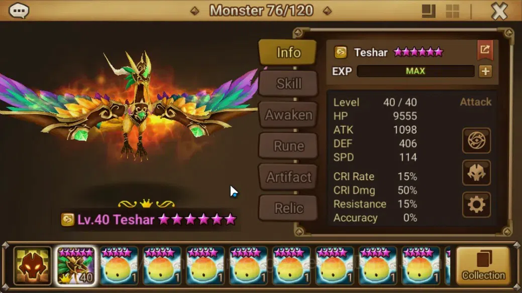 Summoners War: Sky Arena Accounts GLOBAL | NB 5 TESHAR,Starter Gacha 115 12Y+160 11Y image 4