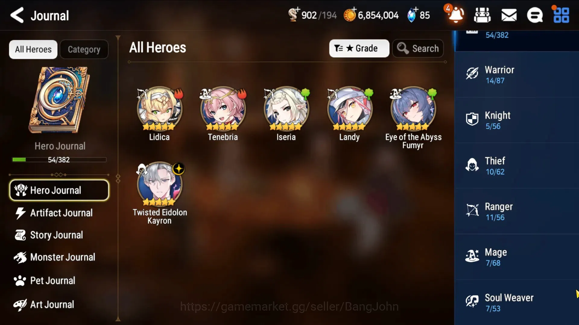 Epic Seven Accounts Starter Global Unverif | Fresh Starter | ML TE Kayron+Fumyr(+Art) | PoH+Bless ON | 800 MM | Stigma 4.3K 13