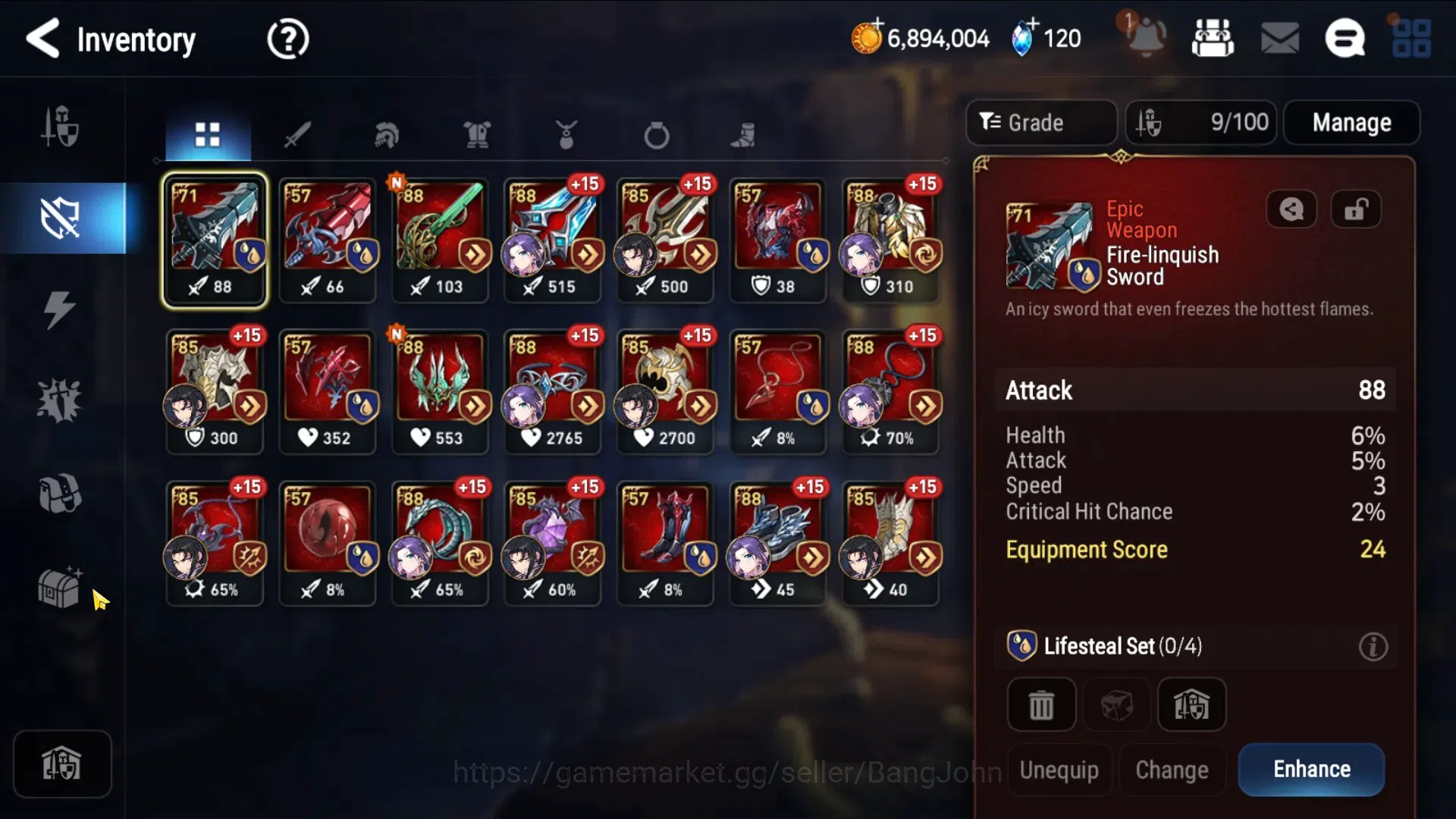 Epic Seven Accounts Starter Global Unverif | Fresh Starter | ML TE Kayron+Fumyr(+Art) | PoH+Bless ON | 800 MM | Stigma 4.3K 4